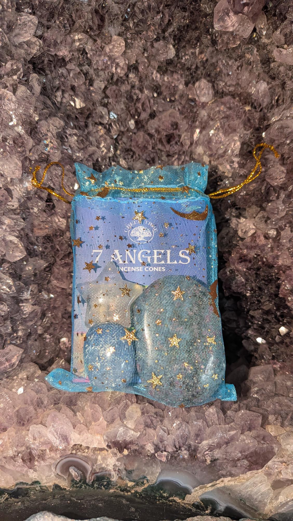 7 Angels Wierook & Kristallen Geschenkset