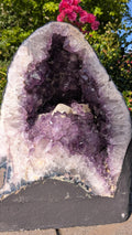 Amethist Geode met Calciet (21 kg)