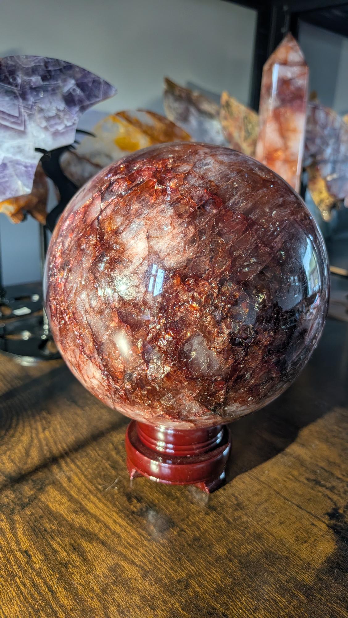 Hematoïde Kwarts Bol (3,9 kg) | Edeltwist