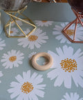 Bollenhouder Houten ring Mini bollen 2.5cm Natuurlijk hout Minimalistisch Accessoires Budget tip Kleine maat Prijs 1.95
