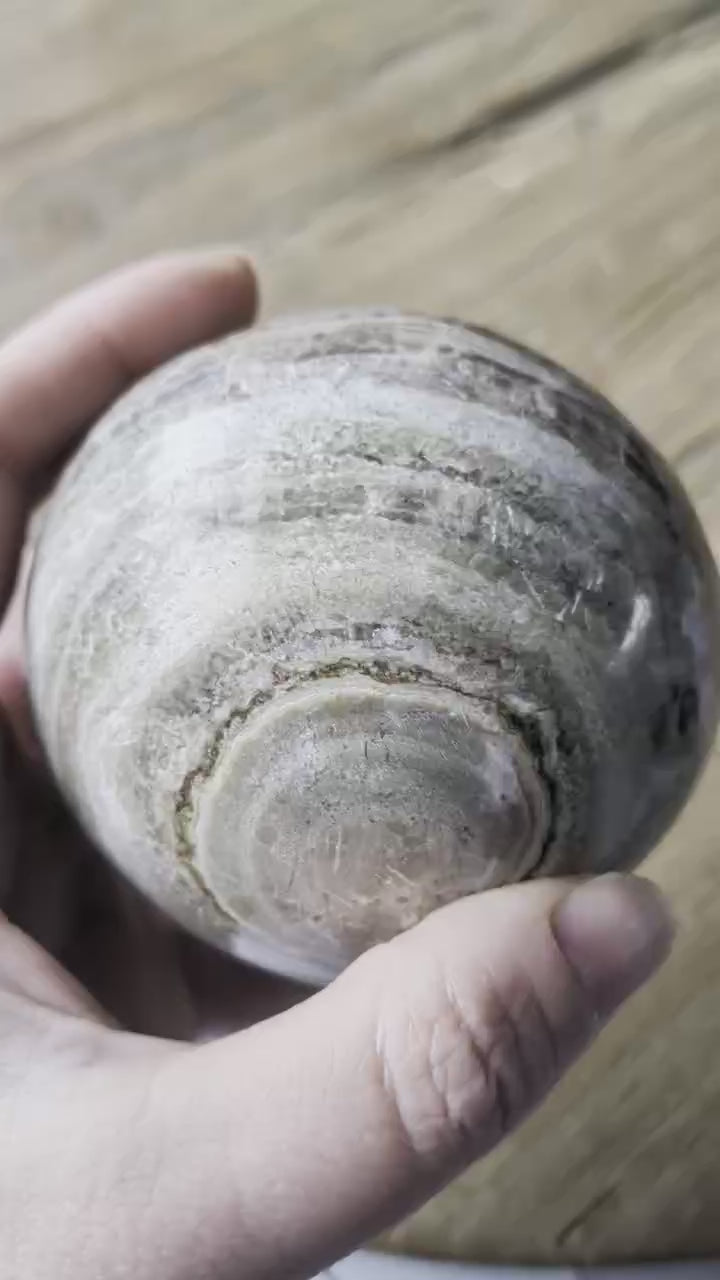 Video van Marokkaanse jaspis bol / sphere