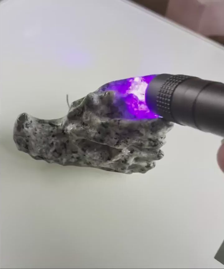 178. Magische Yooperliet Draken Skull – "Fire Dragon" (61g)