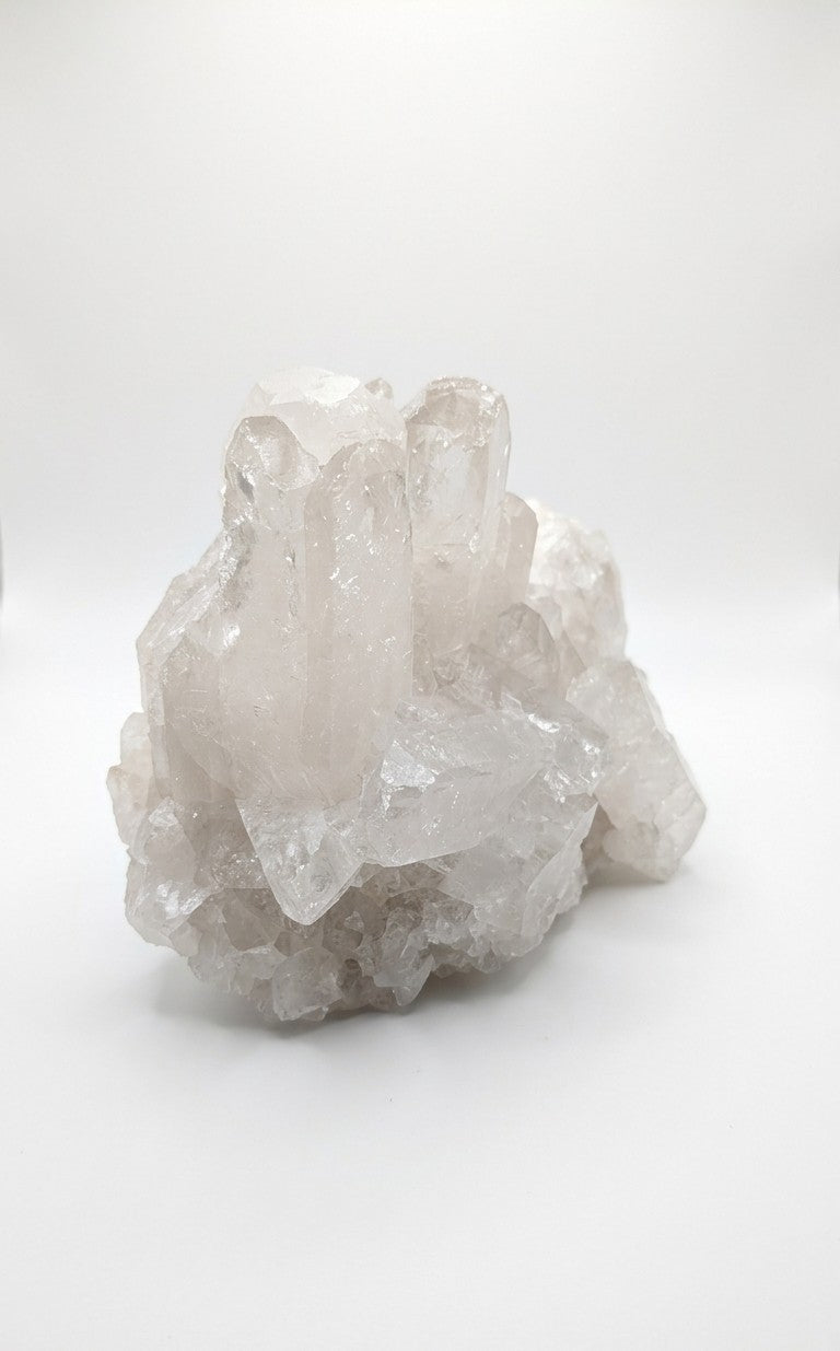 XL Bergkristal Cluster – Ruim 2 Kilo – Uniek Statement Stuk